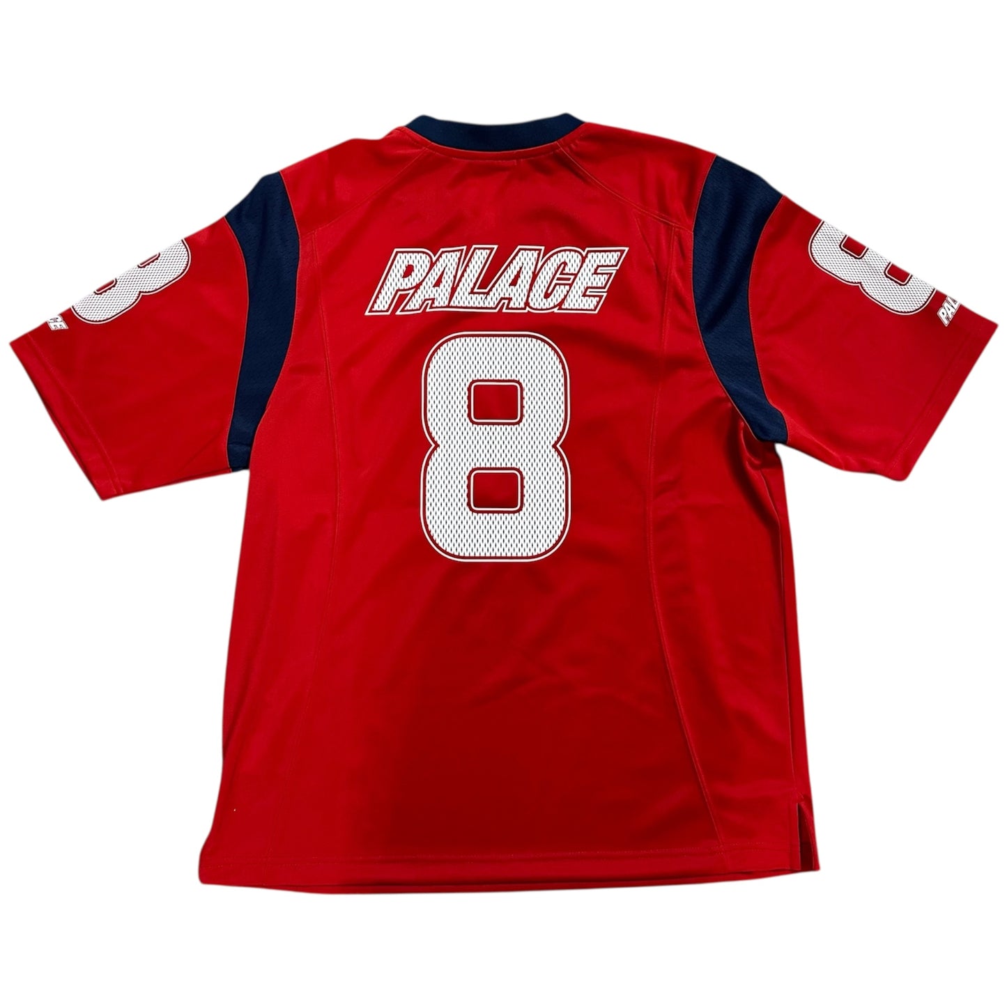 Mesh Football Top Jersey - Red