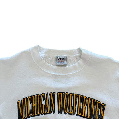 Michigan Wolverines Crewneck - White