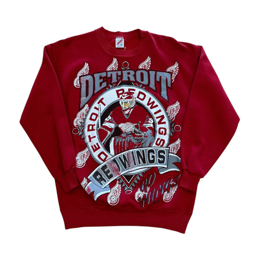 Red Wings Crewneck - Red