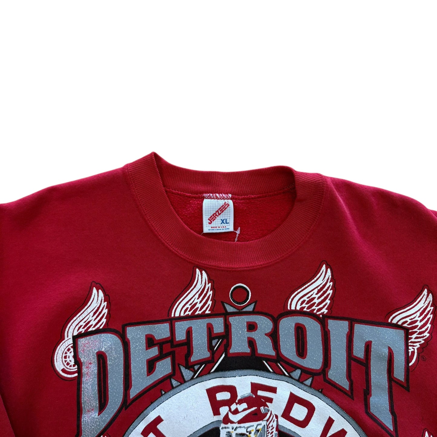 Red Wings Crewneck - Red