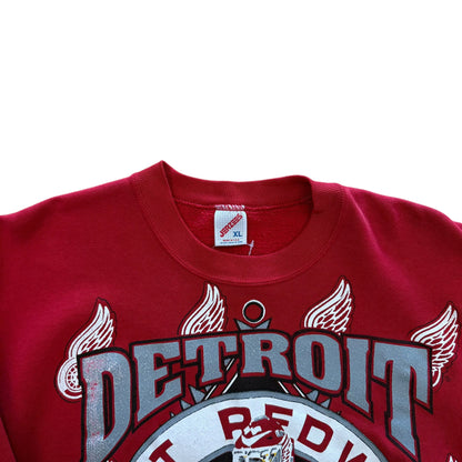 Red Wings Crewneck - Red