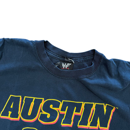 Stone Cold Steve Austin Flame Skull Tee