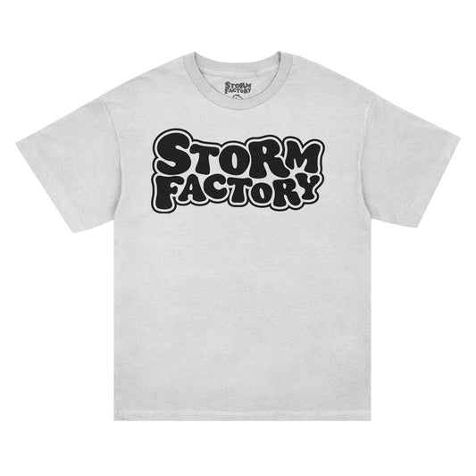 Storm Factory Logo Tee - White