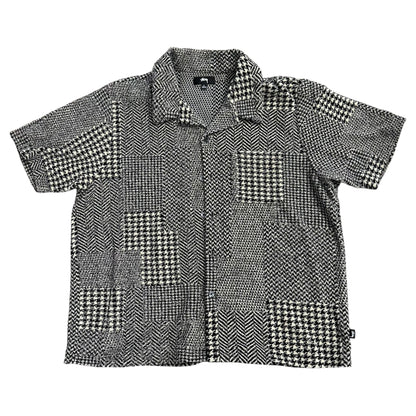 Plaid Button Up - Black