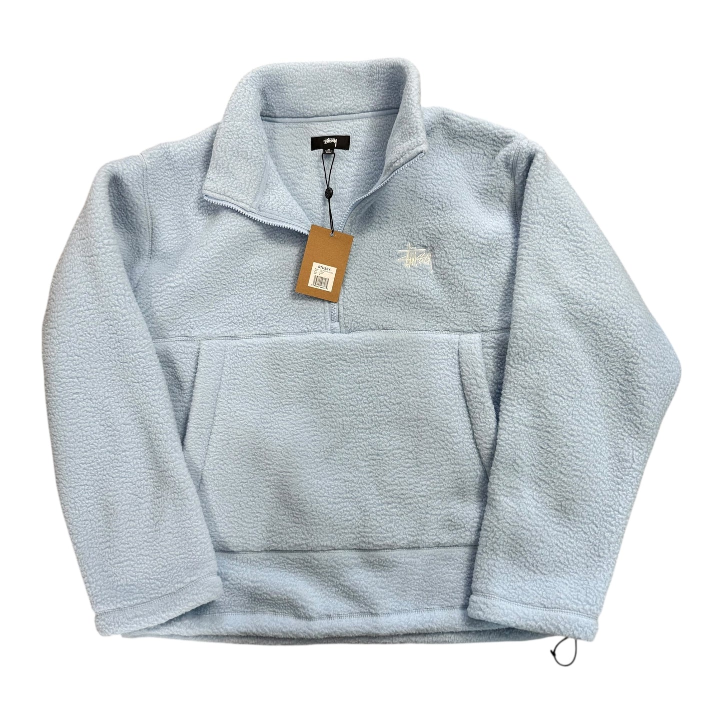 1/4 Zip Fleece - Light Blue