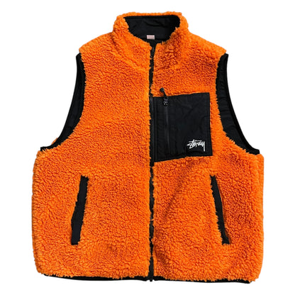 Sherpa Vest - Orange
