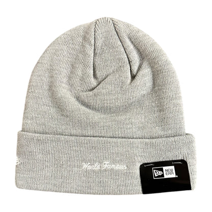 New Era Box Logo Beanie (FW24) - Silver