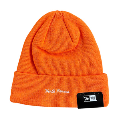 New Era Box Logo Beanie (FW24) - Orange