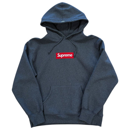Box Logo Hoodie (FW21) - Charcoal Grey
