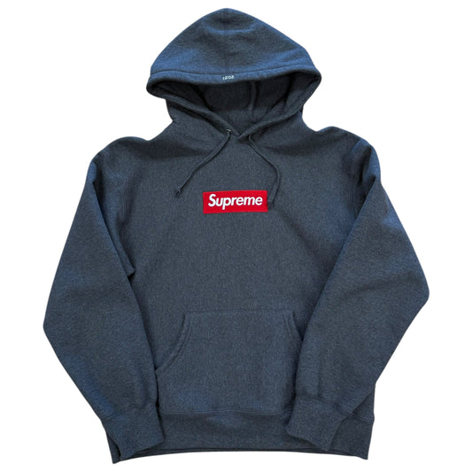Box Logo Hoodie (FW21) - Charcoal Grey