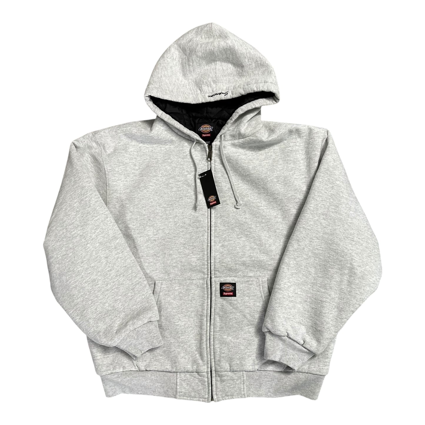 X Dickies Zip Up Hoodie - Grey
