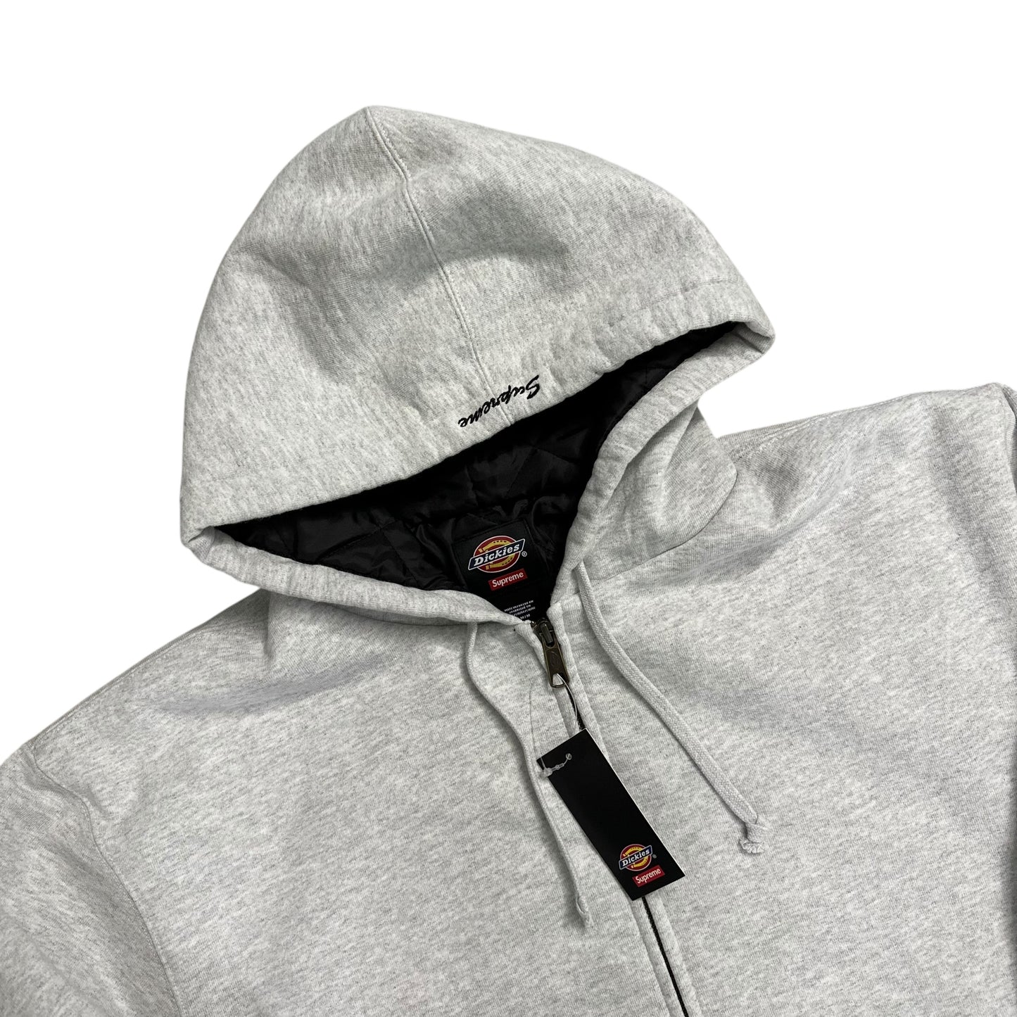 X Dickies Zip Up Hoodie - Grey