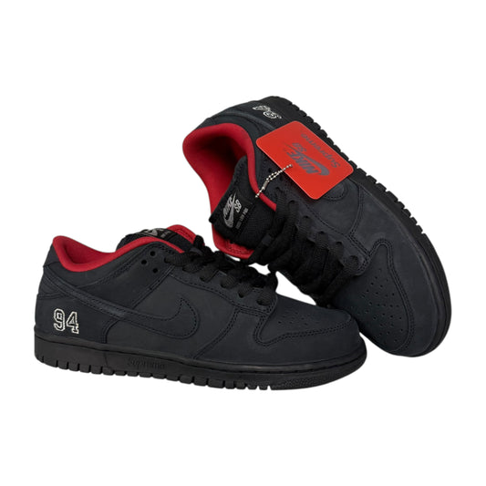 SB Dunk Low - Supreme 94 Black