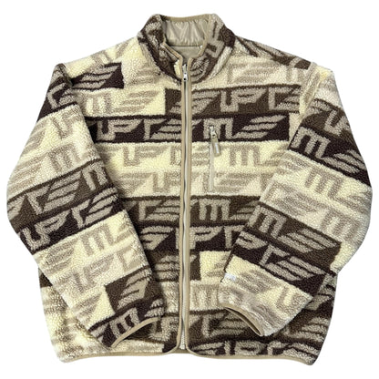 Geo Reversible WINDSTOPPER Fleece Jacket - Tan