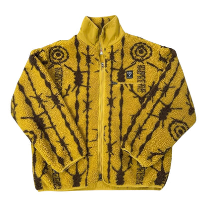 SOUTH2 WEST8 Fleece Jacket - Mustard Yellow