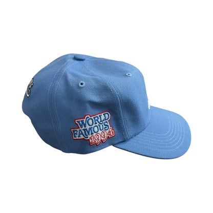 World Famous S Logo 6-Panel - Light Blue