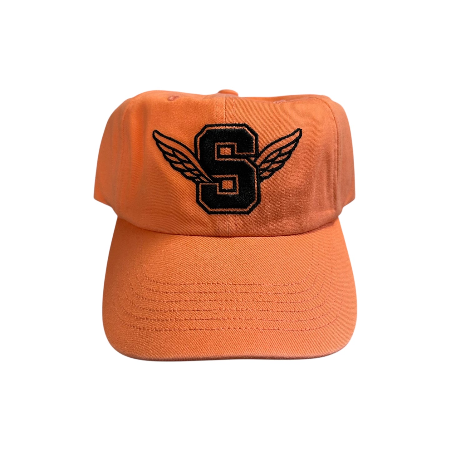 S Logo Wing Logo 6-Panel - Orange