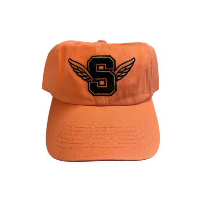 S Logo Wing Logo 6-Panel - Orange
