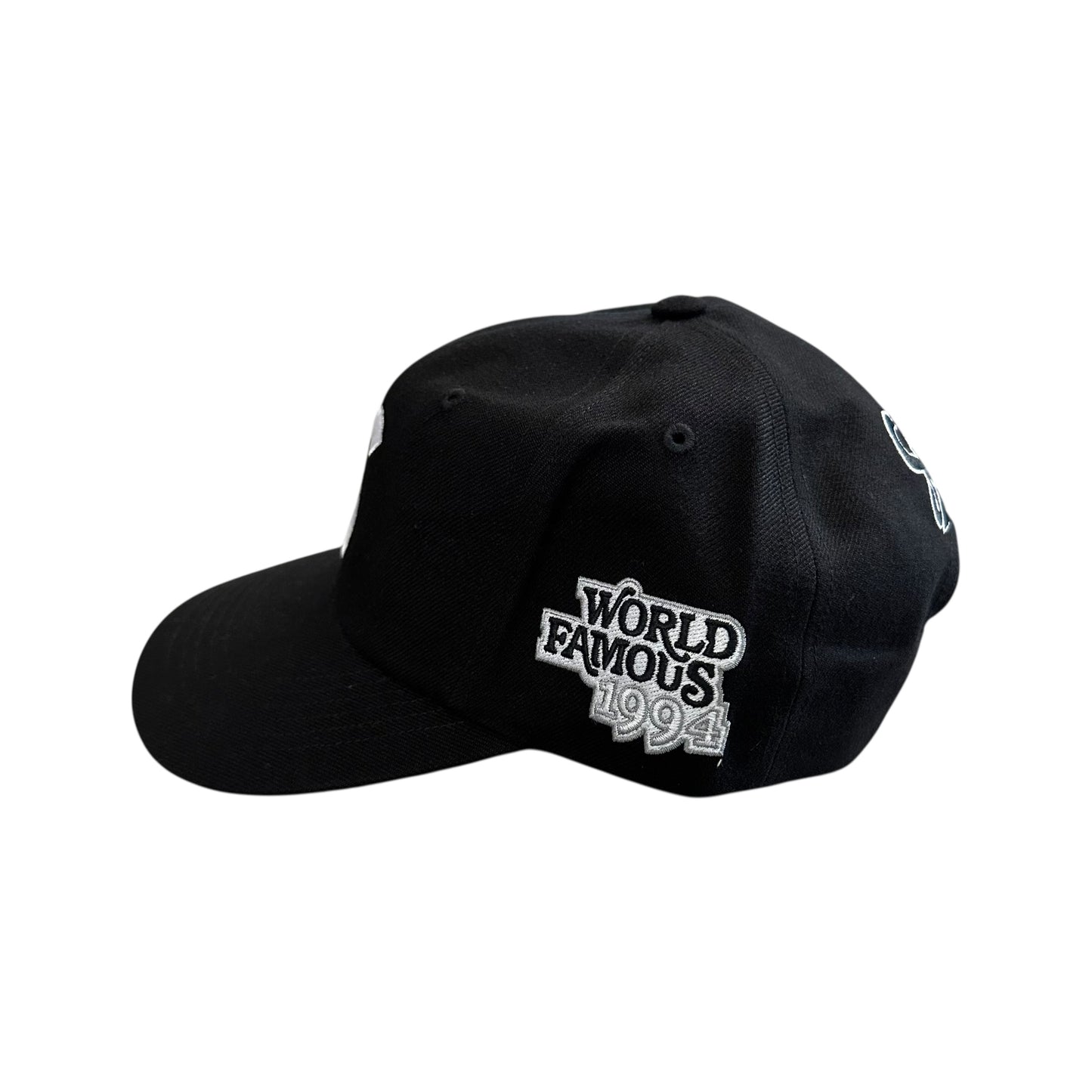World Famous S Logo 6-Panel - Black