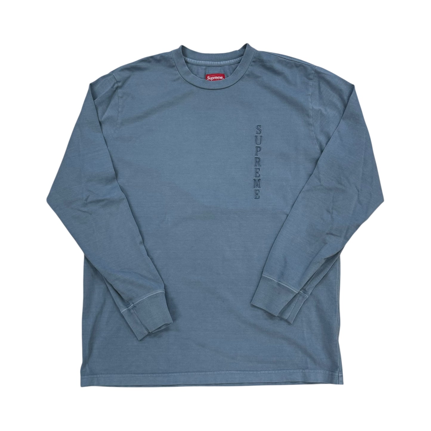 Vertical Logo Long Sleeve - Slate