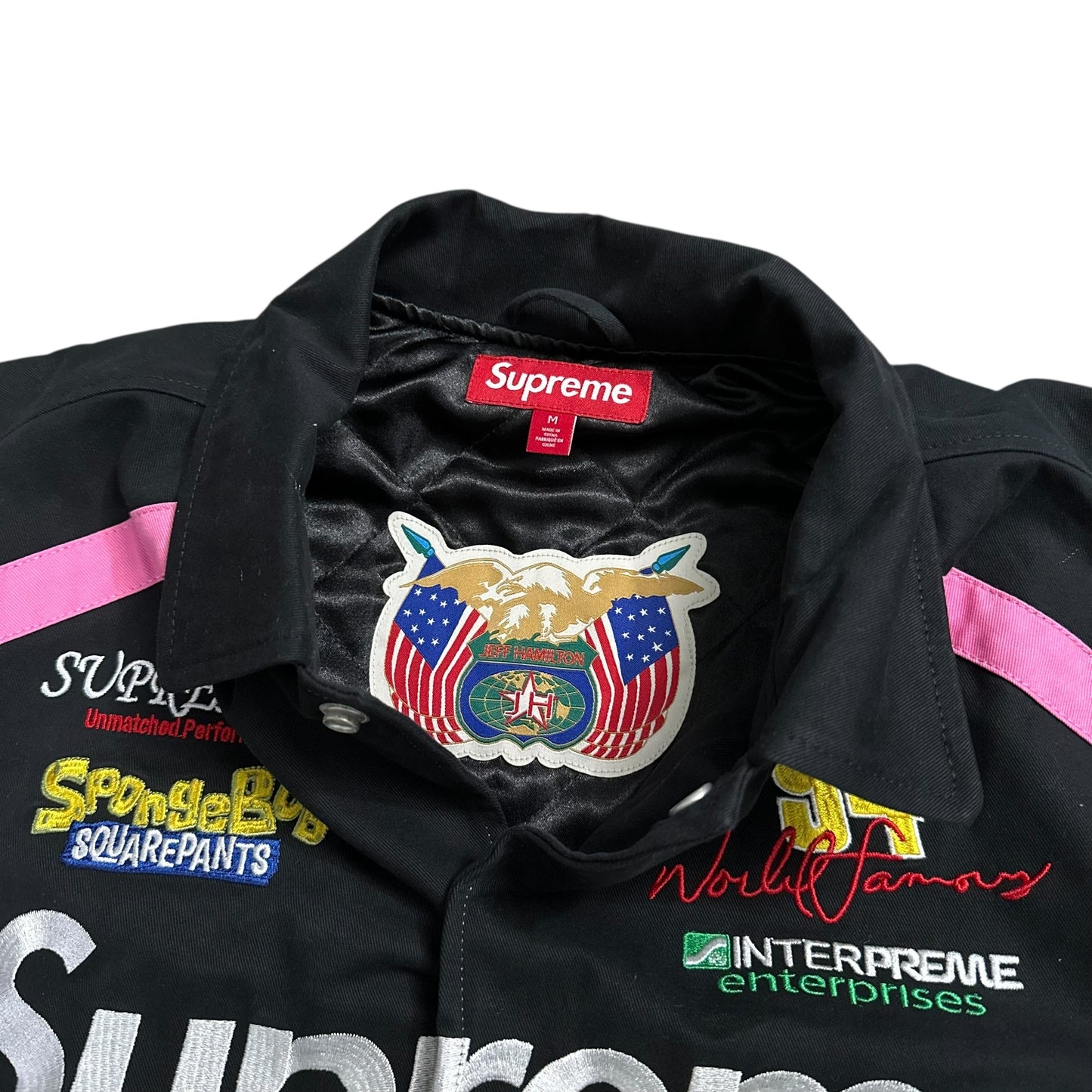 X Spongebob X Jeff Hamilton Jacket