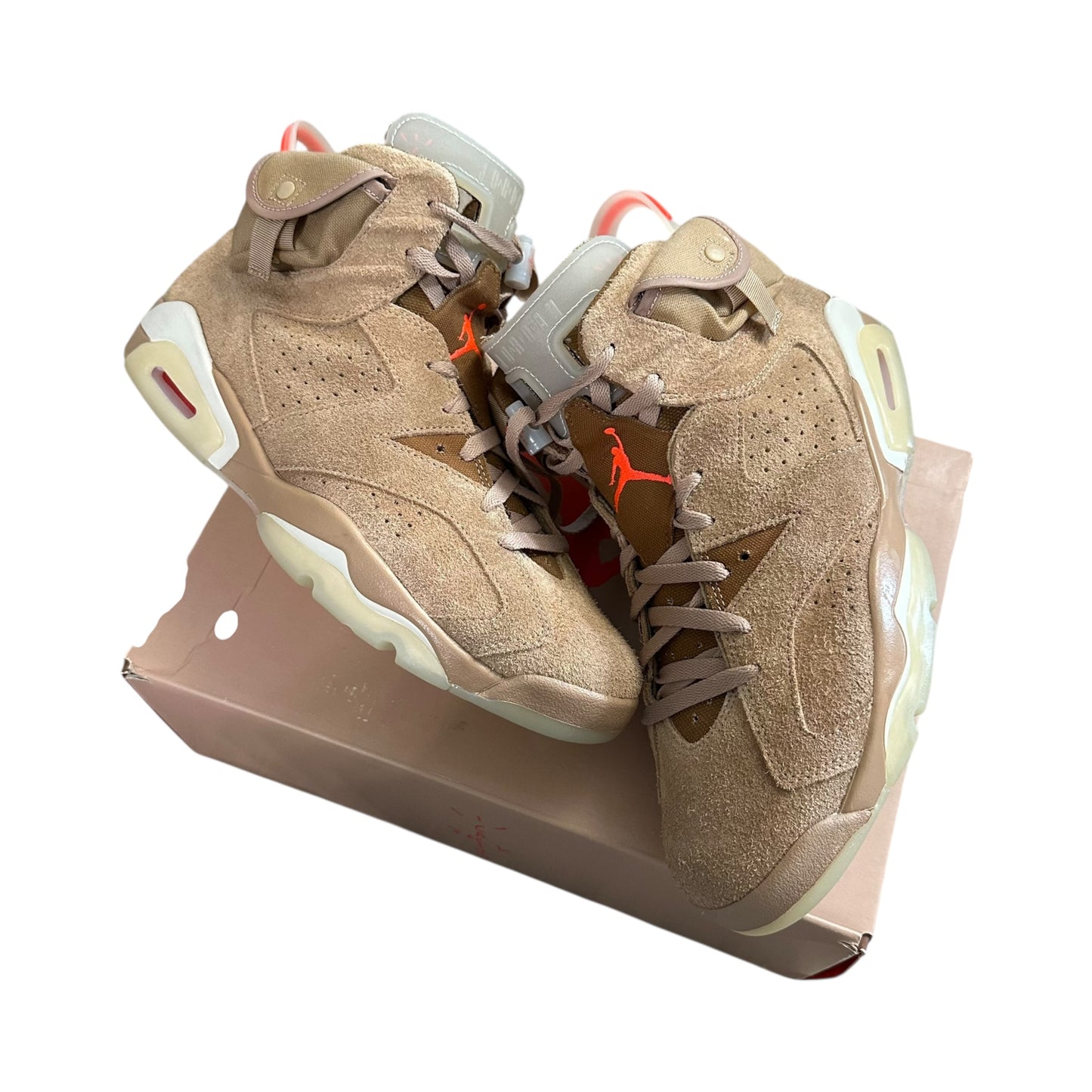 Jordan 6 - Travis Scott British Khaki [PRE OWNED]