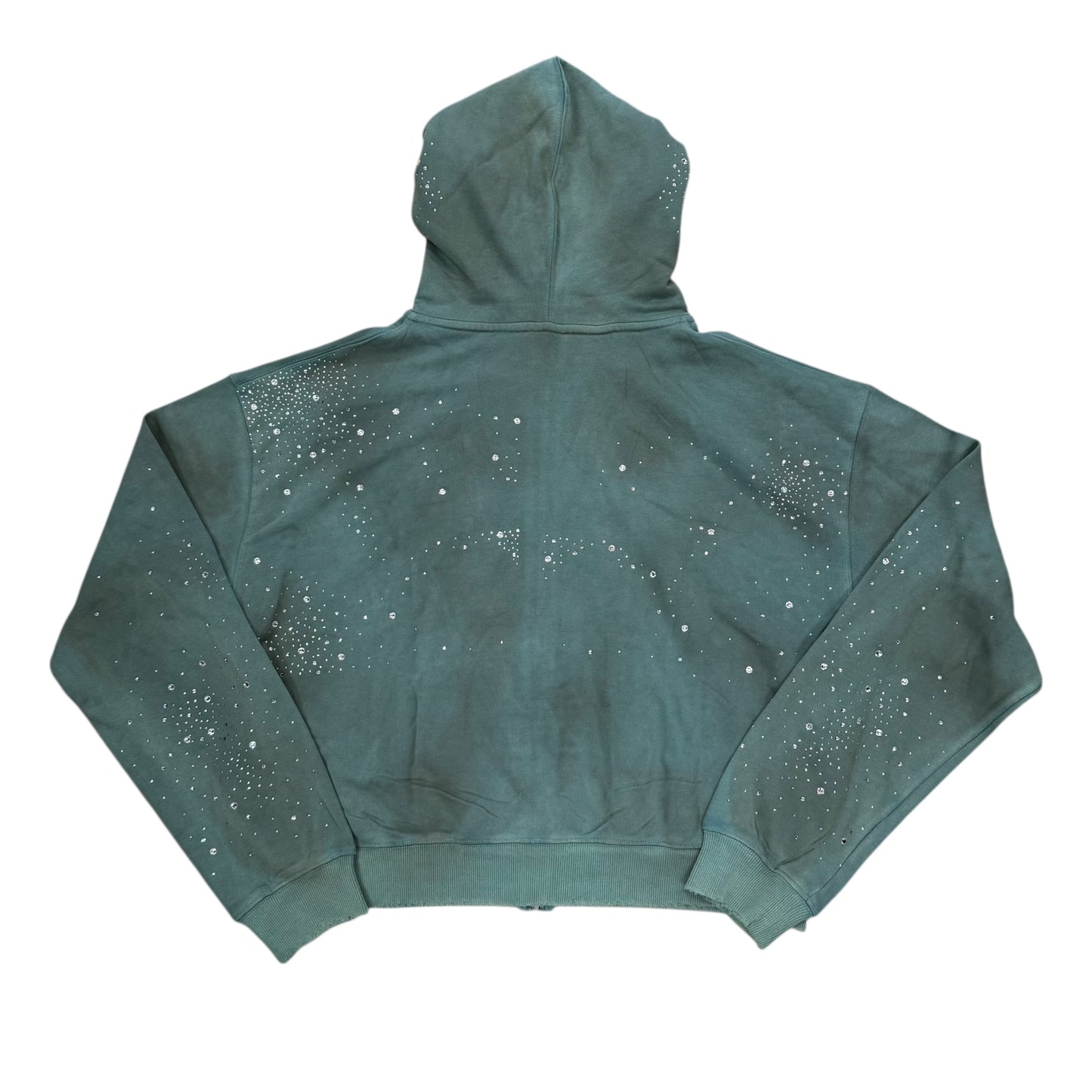 Bank Zip Up Hoodie - Green