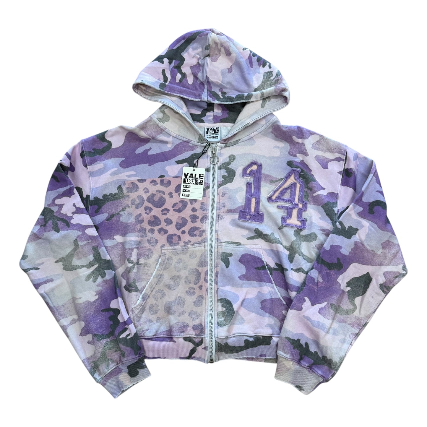 Wayne Camo Hoodie - Purple