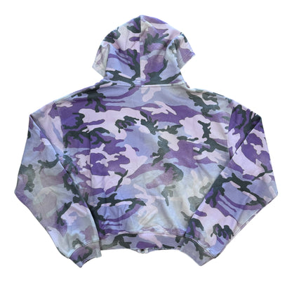 Wayne Camo Hoodie - Purple