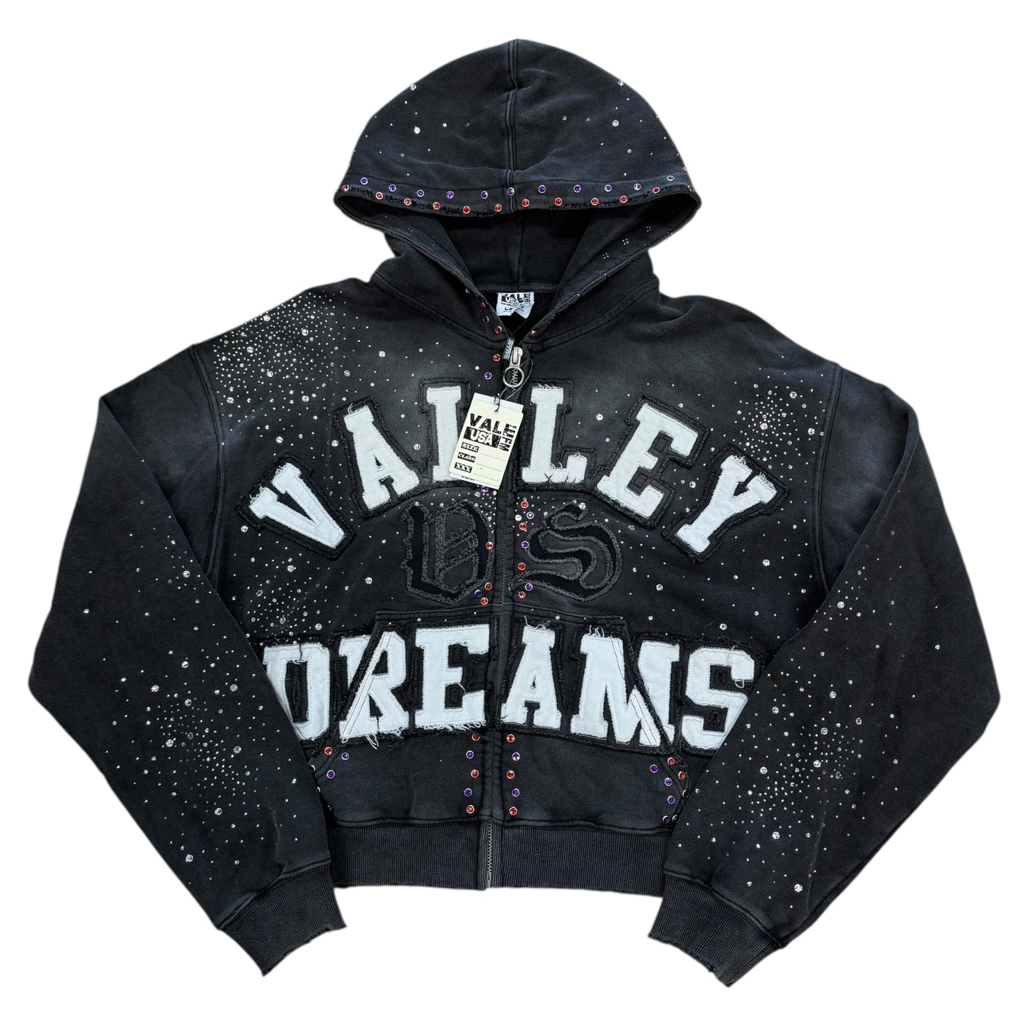 Classic Zip Up Hoodie - Black