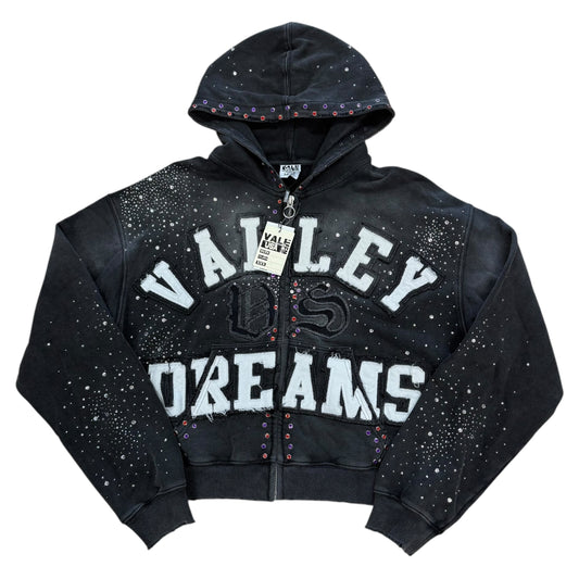 Classic Zip Up Hoodie - Black