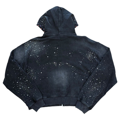 Classic Zip Up Hoodie - Black