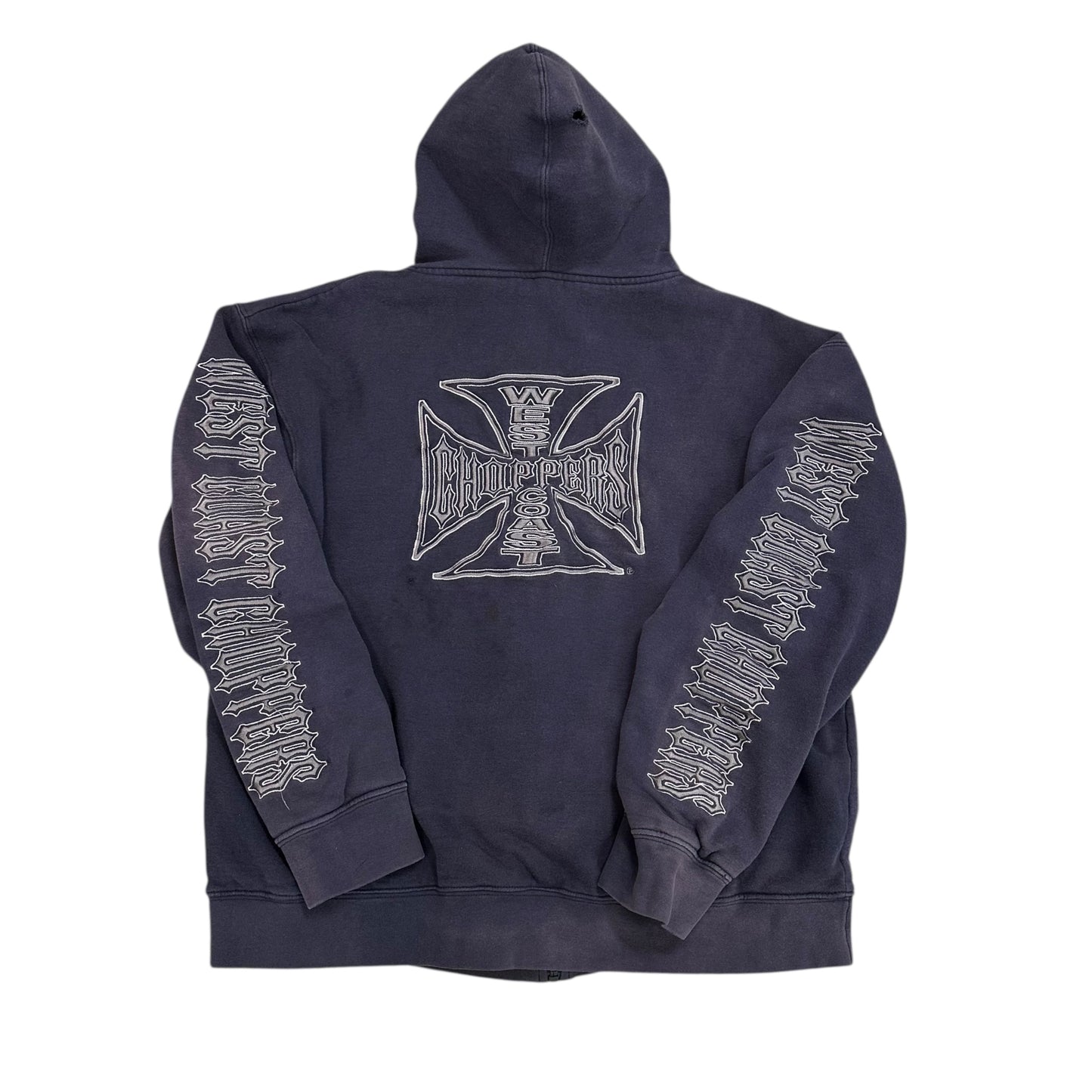 West Coast Choppers Thermal Zip Up Hoodie